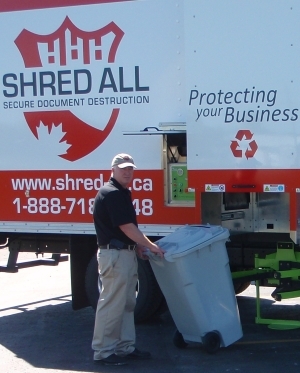 Jim Miller of Shred All and Document Shredding Truck